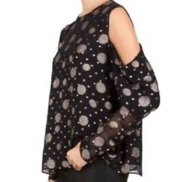 The Kooples Paris $375 Tutti Frutti Silk Top 0012 - Picture 2 of 13